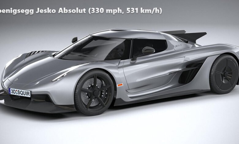 koenigsegg jesko absolut top speed
