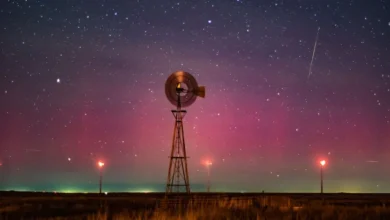 Northern Lights in Texas