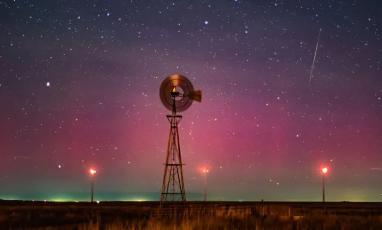Northern Lights in Texas