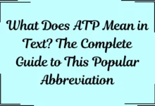 What Does ATP Mean in Text