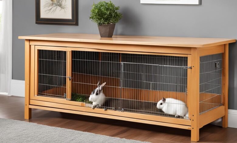Indoor Rabbit Hutch